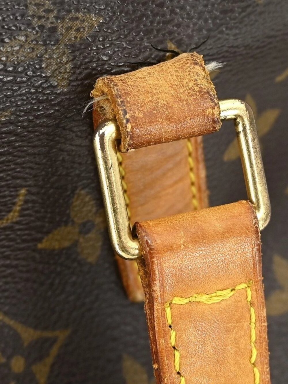 LOUIS VUITTON CABAS MEZZO HAND TOTE BAG MONOGRAM M51151 AR1015 YQ06468 - Picture 12 of 15